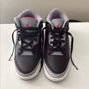 Kids Black and Gray Sneakers
